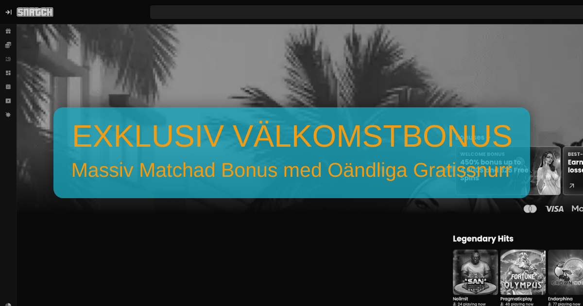 Snatch Casino - Svenskt Casino